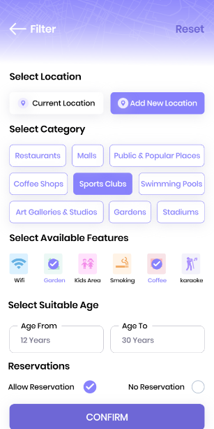 project screen