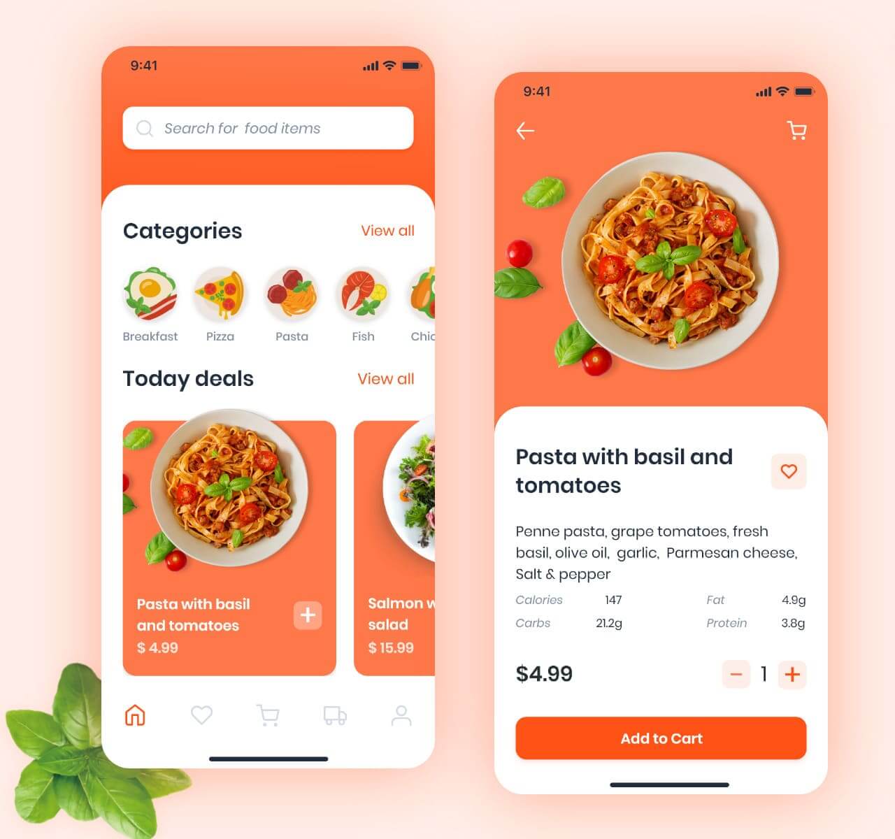 Design an app like Hungerstation