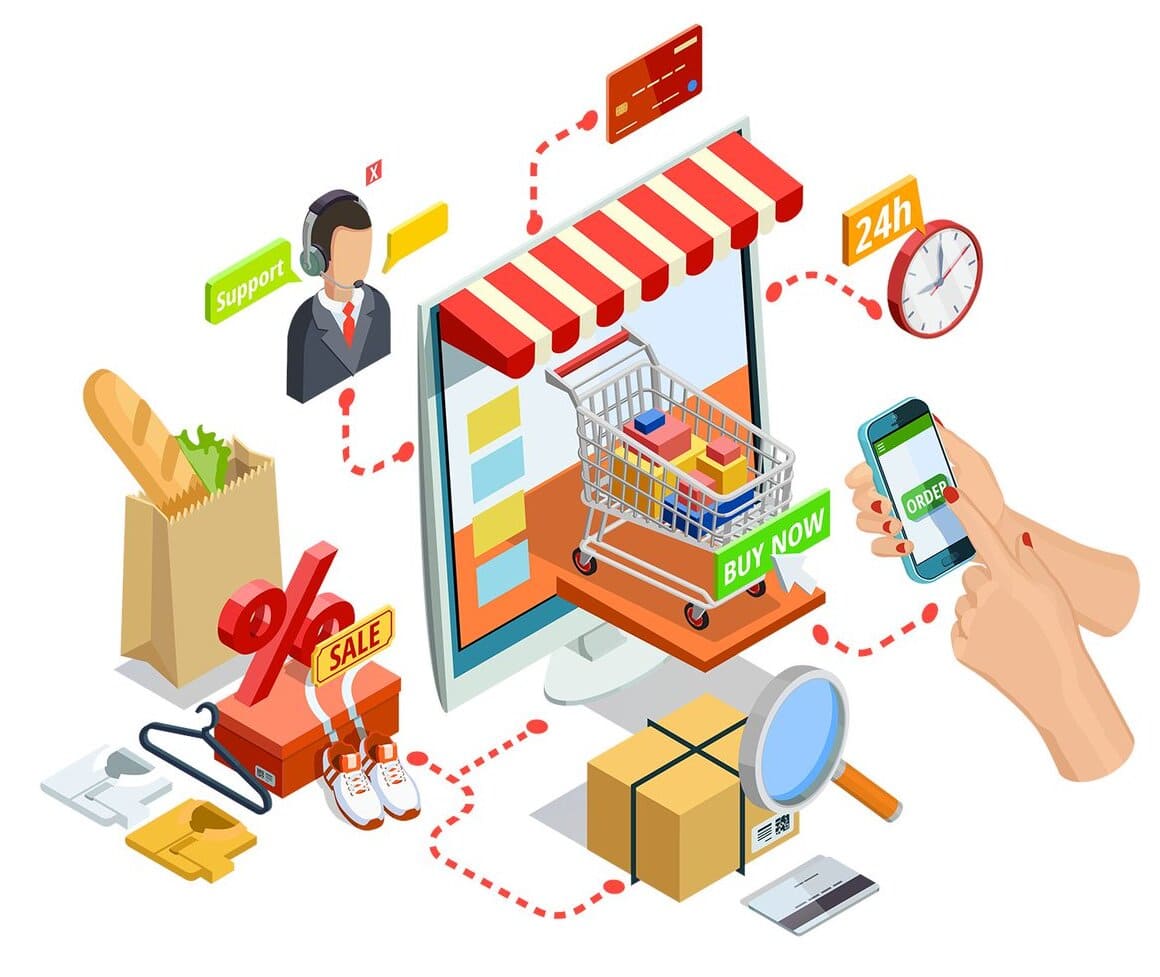 Multi vendors online store design